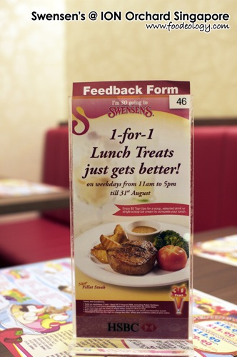 Swensen’s 1-for-1 Lunch Treats