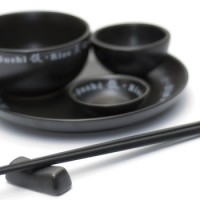chopsticks and bowl