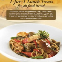 Swensen's 1-for-1 lunch treat