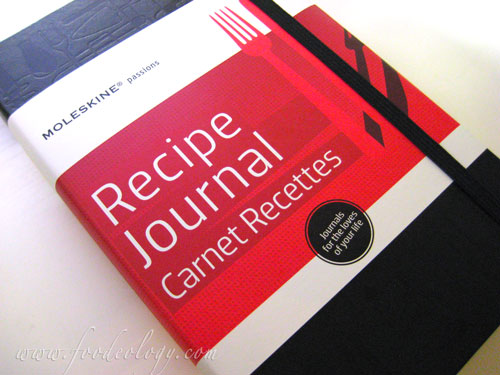 Moleskine Recipe Journal