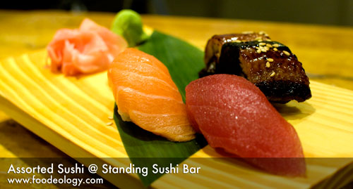 Assorted Sushi_Standing Sushi Bar