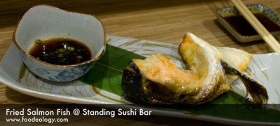 Fried-Salmon-Fish_Standing Sushi Bar
