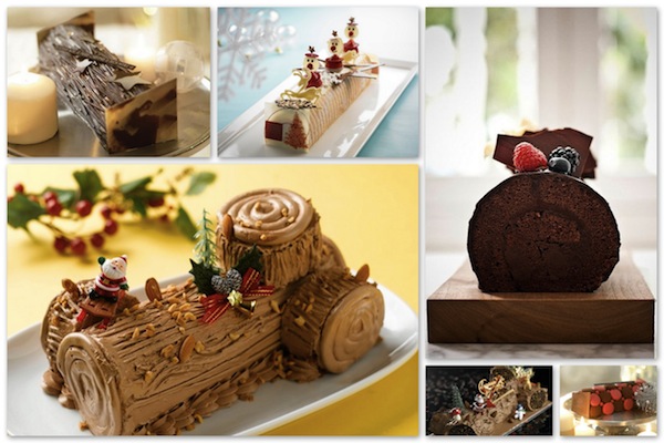 Yule Log Cakes 2010