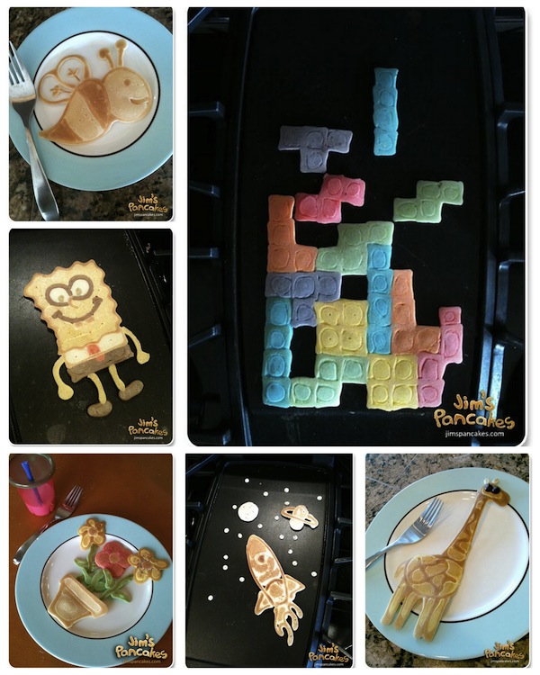 Jim's Pancakes Collage