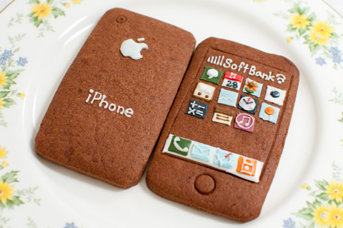 iPhone cookie Japan