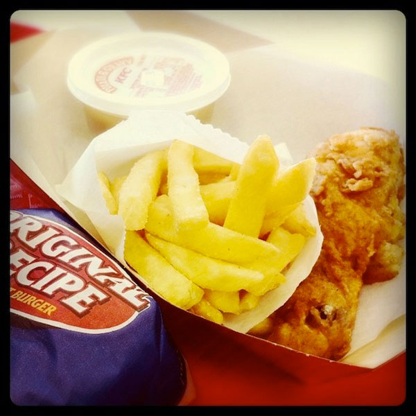KFC Ultimate Burger Meal